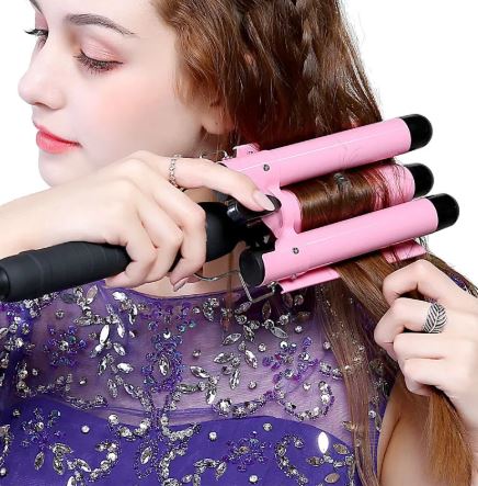 Pinzas de ondas para el cabello.