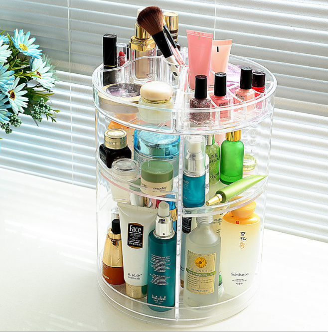 Organizador Giratorio de Maquillaje/Skincare