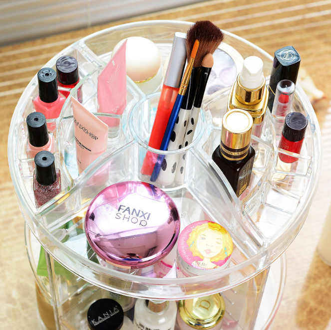 Organizador Giratorio de Maquillaje/Skincare
